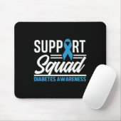 T1d T2d Warrior Ondersteuning Squad Diabetes Bewus Muismat (Met muis)