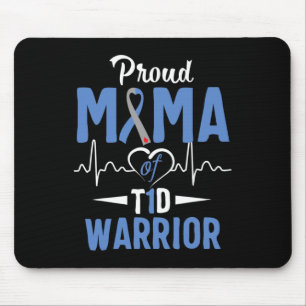 T1D Trommel Mama Diabetes Awareness Type 1 Insulin Muismat
