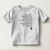 T1d Truth Kinder Shirts (Voorkant)
