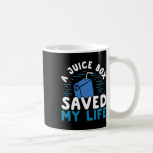 T1d Type 1 Diabetes Awareness Juice Box Opgeslagen Koffiemok