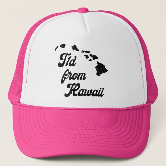 T1d uit HI [Ele'ele/Hetero Roze] Trucker Pet (Voorkant)