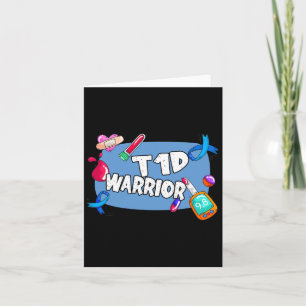 T1d Warrior Diabetes Type 1 T1 Ondersteuning Kaart