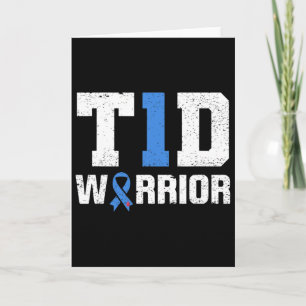 T1d Warrior Diabetes Warrior Diabetes Bewustzijn Kaart