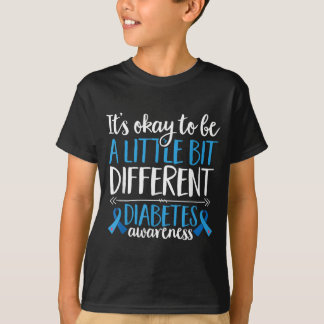 T1d Warrior Oky Om Anders Te Zijn Diabetes T-shirt