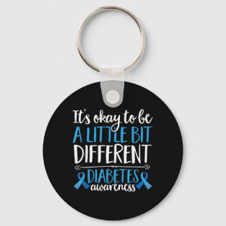 T1d Warrior Oky Om Een Andere Diabetes Te Zijn Sleutelhanger