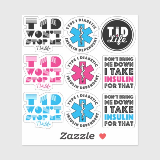 T1dLife pod-Stickers Sticker (Vel)