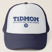 "T1dMam Sterk" (marine) Trucker Pet (Voorkant)