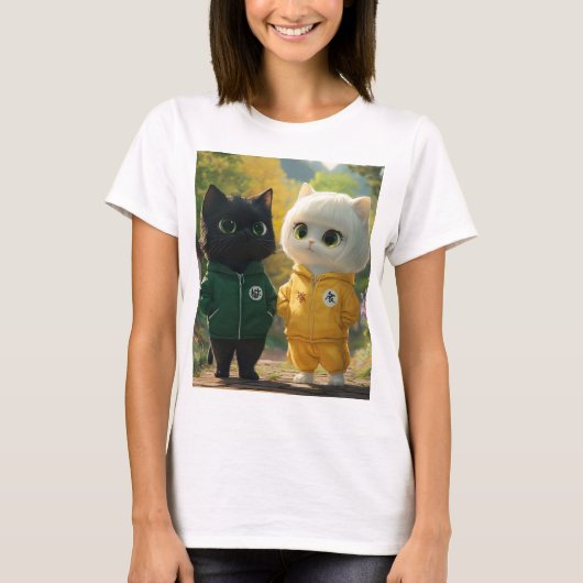 T1MELESS | Cozy and Stylish Connection T-shirt (Voorkant)