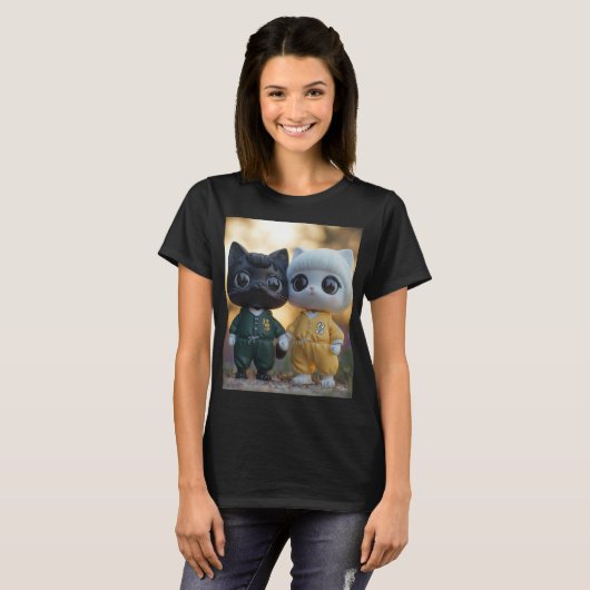 T1MELESS | Cozy and Stylish Connection T-shirt (Voorkant volledig)