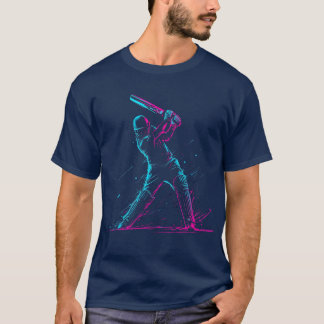 T20 Cricket Nachtwedstrijd Power Shot Tee T-shirt