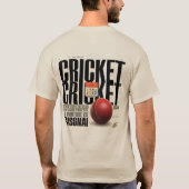 T20 Is My Season Cricket T-shirt (Achterkant)