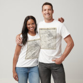 T20S R24E Tulare County Section Map T-shirt (Unisex)