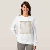 T20S R27E Tulare County Section Map T-shirt (Voorkant volledig)