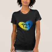 T21 Omlaag bewustzijn T-shirt (Voorkant)
