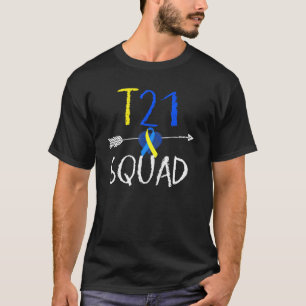 T21 Squad World Down Syndrome Day Vrouwen Kinder T-shirt