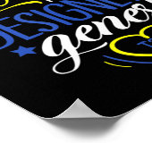 T21 World Down Syndrome Awareness Day Kinder Poster (Hoek)