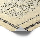 T22S R22E Tulare County Section Map Poster (Hoek)