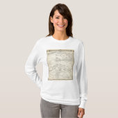 T22S R28E Tulare County Section Map T-shirt (Voorkant volledig)
