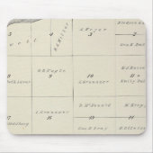 T23S R22E Tulare County Section Map Muismat (Voorkant)