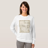 T23S R28E Tulare County Section Map T-shirt (Voorkant volledig)