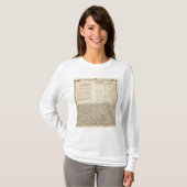 T24S R3031E Tulare County Section Map T-shirt (Voorkant volledig)