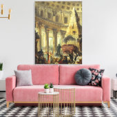 T28516 Alexander de Grote Bezoek de Tomb van AC Canvas Afdruk (Insitu (Woonkamer))