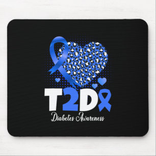 T2d Diabetische Vader Moeder Hart Type 2 Diabetes Muismat