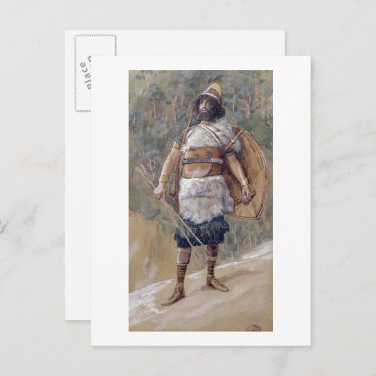 T30121 Een oude testament (m/vC op papier) Briefkaart (Voorkant / Achterkant)