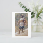 T30121 Een oude testament (m/vC op papier) Briefkaart (Staand voorkant)