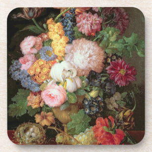 T30763 A Levensduur bloemen en fruit (paneel) Drankjes Onderzetter