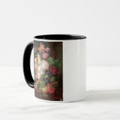 T30763 A Levensduur bloemen en fruit (paneel) Mok (Voorkant links)