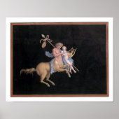 T31144 Chiron Instructing Achilles in the Art of M Poster (Voorkant)