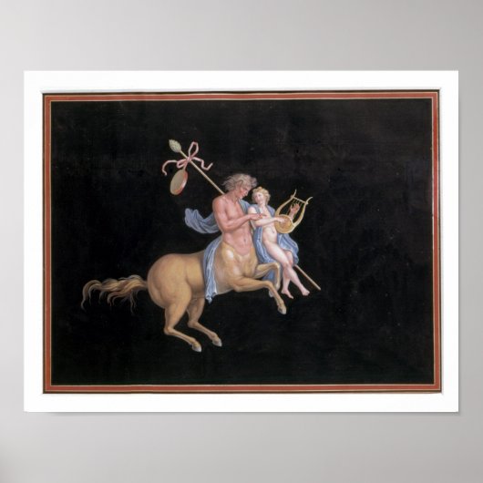 T31144 Chiron Instructing Achilles in the Art of M Poster (Voorkant)