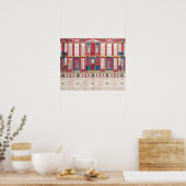 T31456 Studie van een Roman Fresco, 1775 (w/c, gou Poster (Keuken)