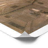 T31459 A Gevangenisscène, 1794 (pen en inkt, wasse Poster (Hoek)