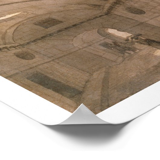 T31459 A Gevangenisscène, 1794 (pen en inkt, wasse Poster (Hoek)