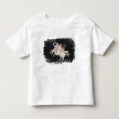 T31466 Een Vrouw Center en bedrijf dat muziek maak Kinder Shirts (Voorkant)