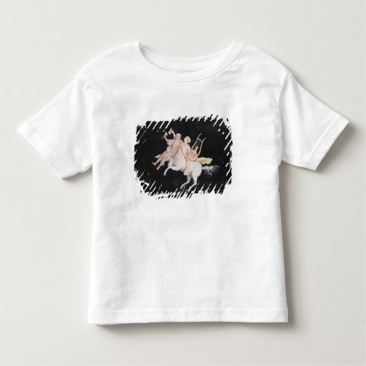 T31466 Een Vrouw Center en bedrijf dat muziek maak Kinder Shirts (Voorkant)
