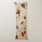 T31567 Een onderzoek naar diverse insecten, fruit  Lichaamskussen (Voorkant Verticaal)