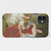 T32011 Portret van mevrouw Sarah Frances Cooper en Case-Mate iPhone Case (Achterkant (horizontaal))