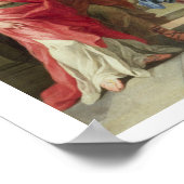 T32126 Christus Preaching in de tempel Poster (Hoek)