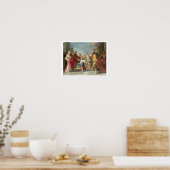 T32126 Christus Preaching in de tempel Poster (Keuken)
