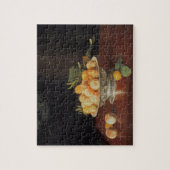 T32176 Stilleven van perziken, c.1700 Legpuzzel (Verticaal)