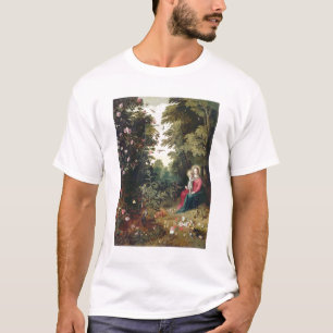 T32789 De Madonna en het Kind in een Landschap (pa T-shirt