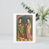 T32982 St. Margaret of Antioch and St. Faith, c.15 Briefkaart (Staand voorkant)
