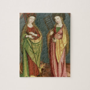 T32982 St. Margaret of Antioch and St. Faith, c.15 Legpuzzel