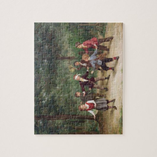 T33268 Blind Man Buff 91316me; kinderen; spelen Legpuzzel (Verticaal)