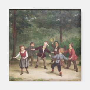 T33268 Blind Man Buff 91316me; kinderen; spelen Magneet