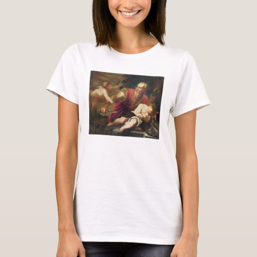 T33486 De offers van Isaac T-shirt (Voorkant)