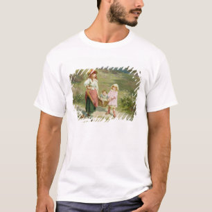 T33572 op de markt, voor de aankoop van een vetpie t-shirt